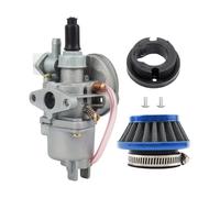 Motorcycle carburetor For 43cc 47cc 49cc 2 Stroke Engine ATV Quad Dirt Pocket Bike Go Kart Carburetor With Steel Air Filter Inlet Pipe Motor carburetors(C)