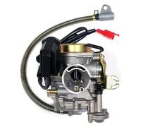 Motorcycle Carburetor For GY6 Carburetor For 49CC 50CC 80CC For 139QMB 4 Stroke Go Kart Moped Scooter 20MM Carb(CARBURETOR)