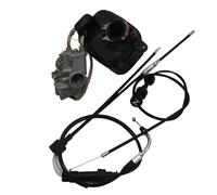 Motorcycle Carburetor For PeeWee PW50 PW 50 PY50 For YZinger 50 BIKE Motorcycle Carburetors Carby Air Filter Throttle Cable Choke Cable Motorcycle Carb