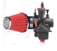 Motorcycle Carburetor For Pitbike 250cc Motorcycle PWK 24/26/28mm Power Carburetor 48mmBend High Flow Air Filter Kit(PWK28Racing Kit)