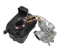 Motorcycle Carburetor For PW 50 PW50 1981-2009 Carburetor & Air Filter Box Kit Carburetor Carb(SET 1)