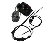 Motorcycle Carburetor For PW 50 PW50 1981-2009 Carburetor & Air Filter Box Kit Carburetor Carb(SET 2)