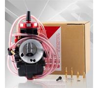 Motorcycle Carburetor For PWK 33 34 35 36 38 40 42 Mm With Power Jet Racing Motorcycle Carburetor Carb For Keihin Motocross Accessories Universal ATV UTV Carburetor Assy(B PWK34)