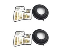 Motorcycle Carburetor For XL650V For TRANSALP 1988 1989 1990 1991 1992-2006 For XL 650 For XL650 V Needle Valve Gasket Air Screw Plunger Diaphragm Carburetor Repair Kit Carburetor Assy(2set A)