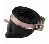 Motorcycle Carburetor Intake Interface Adapter Premium Durable Performance Enhancer For CN250 Helix 1987 1998 Metal Plastic Construction