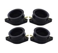 Motorcycle Carburetor Intake Manifold 4Pcs Compatible With FZS600 FZS 600 5DM 1998 2003