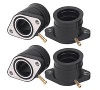 Motorcycle Carburetor Intake Manifold 4PCS For Yamaha XJR400 XJR 400 1993-1999 4HM-13586-00 4HM-13596-00 4HM1359600 4HM1358600