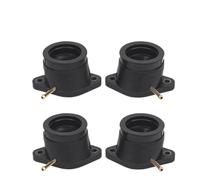 Motorcycle Carburetor Interface Intake Outlet Manifold 4Pcs Compatible With XJR1200 XJR1300 XJR1200SP XJR1300SP FJR1300 4KG-13586-00