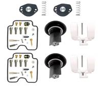 Motorcycle Carburetor Kit Compatible With For BT1100 2002 2003 2004 2005 2006 Motorcycle Carburetor Fuel Float Plunger Diaphragm Vacuum Rebuild Kit(F)