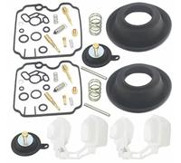 Motorcycle Carburetor Kit Compatible With For TDM850 1992-1993 Motorcycle Carburetor Float Plunger Diaphragm Repair Kit Gasket(A)