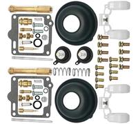 Motorcycle Carburetor Kit Fuel System Float Plunger Diaphragm For XV750 For Virago XV 750 1988-1997 Motorcycle(Type B)
