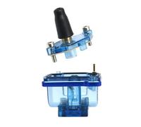 motorcycle carburetor Metal/Plastic Carburetor Top Cover Float Bowl Kit Fit For PWK 21-34MM Motorcycles Accessories(32-34mm blue 02)