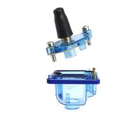 motorcycle carburetor Metal/Plastic Carburetor Top Cover Float Bowl Kit Fit For PWK 21-34MM Motorcycles Accessories Racing Carb(32-34mm blue 01)