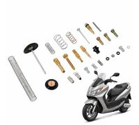 Motorcycle Carburetor Rebuild Kit CVK26 Rebuild Set for ADV Scooter Cruiser | CVK-26 Carburetor Rebuild Kit,For Suzuki Burgman 125 Kymco 125 Honda XL125V Varadero VT125 Shadow FJS125 Dylan Grand Dink 125