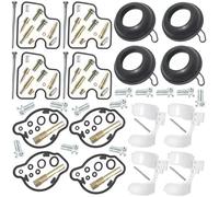 Motorcycle Carburetor Rebuild Repair Kit Diaphragm Float Diaphragm For CBR600F4 1999 2000 Cbr600 F4 CBR 600(Style 3)