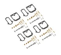 Motorcycle Carburetor Repair Kit Carb Rebuild Set for KZ650B Z650 KZ650C Custom KZ650D SR Carburetor needle valve Motorcycle Carburetor Seals Carburetor O ring Kit
