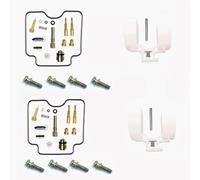 Motorcycle Carburetor Repair Kit Compatible With Suzuki XF650U XF650 1997-2002 Floating Needle Float Plunger Piston Diaphragm Carb Overhaul Kit(Type 2)