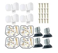 Motorcycle Carburetor Repair Kit Float Plunger Diaphragm For GPX600R 1988-1995 For GPX600 R For GPX 600R 600 Carbure(D)