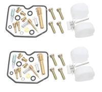 Motorcycle Carburetor Repair Kit Float Plunger Diaphragm For Kawasaki GPZ305 BELT DRIVE 1991 1993 1994 Carburetor Replacement(B)