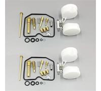 Motorcycle Carburetor Repair Kit For Kawasaki For KLE500 For KLE 500 1991-2005 Carb Rebuild Plunger Vacuum Diaphragm Float Carb Rebuild Kit(Set 4)