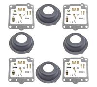 Motorcycle Carburetor Repair Kit For Suzuki TU250 TU250X 1997-2001 TU 250 Float Plunger Diaphragm Gasket Cylinder Carburetor Carb Engine(Style 2)