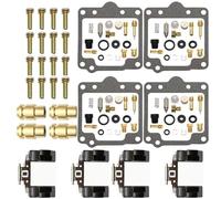 Motorcycle Carburetor Repair Kit Fuel System Float Plunger Diaphragm For Suzuki GS1100E 1980-1983 Motorcycle(Type C)