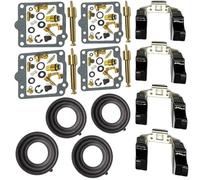 Motorcycle Carburetor Repair Kit Fuel System Float Plunger Diaphragm For Suzuki GS1100E 1980-1983 Motorcycle(Type B)