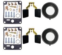 Motorcycle Carburetor Repair Kit Fuel System Float Plunger Diaphragm For Y&amaha XV1000 Bj 1984-1987 XV 1000(Style 2)