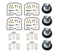 Motorcycle Carburetor Repair Kit With Vacuum Diaphragm And Float For ZR750-F For ZR750-H For ZR-7 For ZR-7S 1999-2005 Carbure(ALL)