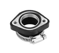 Motorcycle Carburetor Rubber Intake Manifold Joint Boot Fit for VM24 Durable Replacement Adapter for OKO KOSO 28mm 30mm Carburetor Black Rubber 48mm Hole Distance