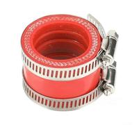 Motorcycle Carburetor Rubber Mounting Adapter 35mm Inlet Diameter Compatible with OKO Carburetor Models for Off Road Use (Red)