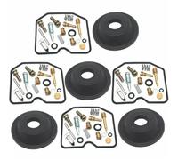 Motorcycle Carburetor Universal Motorcycle Carburetor Repair Kit Float Plunger Diaphragm For Kawasaki GPZ900R For Ninja ZX900A 1990-1994(Type A)