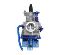 motorcycle carburetor Universal Racing Carburetor With Power Jet Blue Bowl Fit For KEIHIN KOSO OKO PWK 24 26 28 30 32 34mm 2T 4T Aluminum Alloy Carb(PWK24)
