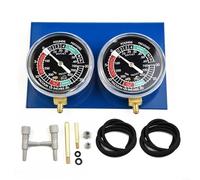 Motorcycle Carburetor Vacuum Gauge Balancer Synchronizer Tool Set with Hose Kit for Dual Cylinder Performance Enhancement