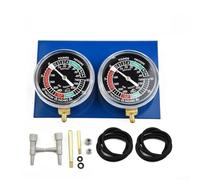 Motorcycle Carburetor Vacuum Gauge Balancer Synchronizer Tool With Hose Kit For Twin Cylinder Engine Tuning And Precision Fuel System Adjustment Blue Black