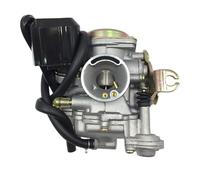 Motorcycle Carburettor Fits For Most 4 Stroke GY 50CC 60cc 80c Scooters 19mm Intake Bore Carburetor Carb 4 Stroke Scooter Moped ATV 139QMB 139QMA Carburetor Carb