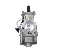 Motorcycle Carburettor Motocross 2T 4T ATV Dirt Bike For PWK 24 26 28 30 32 34mm Flat Curtain Carburetor Carb Cable With Power Jet Racing Moto(A 26mm)