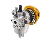 Motorcycle Carburettor Parts For durable for engine Carb Carburetor with Air Filter 2 Stroke for 47cc 49cc for Mini for Quad ATV Dirt Pocket Bike Motorcycle(Yellow)
