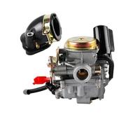 Motorcycle Carburettor Parts Motorcycle Carburetor With for Intake Manifold for Rex RS 400 RS 450 RS 460 GY6 50cc GY6 60cc 18mm 19mm
