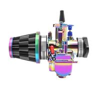 Motorcycle Carburettor Parts Motorcycle Racing Carburetor set for PWK 21 24 26 28 30 32 34mm Flat Slide Colorful Vergaser For Keihin 50-250cc Dirt Bike(26mm set)