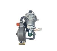 Motorcycle Carburettor Parts Upgraded dual fuel carburetor 5-8KW generator LPG/NG for Honda GX390, energy-saving and stable 188F 190F