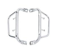 Motorcycle Cargo Support Racking For Vespa For Sprint 50/125 2014 2015 2016 2017 2018-2022 Foot Pedal Rear Luggage Rack Bracket Motorcycle Central Center Holder(Chrome)