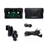 Motorcycle Carplay Screen for Piaggio Liberty One, Motorbike Portable Car Stereo, 5 Inch IP67 Waterproof HD Touchscreen, Dual Bluetooth, B-Tire pressure present