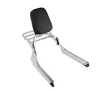 Motorcycle carrier Chrome Black Motorcycle Backrest Sissy Bar Luggage Rack For Shadow For Phantom 750 For VT750C2B 2010 2011 2012 2013 2014 2015 Rear Racks for Motorbikes(Chrome)