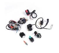 Motorcycle CDI BOX Igniter 8pcs/Set Full Complete Electrics Wiring Harness CDI STATOR 6 Coil For Motorcycle ATV Buggy Go Kart For Quad Bikes 50CC-125CC