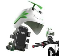 Motorcycle Cell Phone Holder - Helmet Anti Vibration Stand | Small Helmet Bike Phone Mount - for Navigation Road Mountain Cycling Riding Commuting Men Women Outdoor Trip Travel