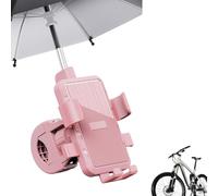 Motorcycle Cell Phone Holder, Motorcycle Handlebar Phone Mount Clamp - Innovative Design Umbrella Cell Phone Holder | Waterproof Cell Phone Holders Clamp p
