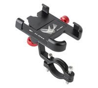 Motorcycle Cell Phone Holder - Scooter Handle Cell Phone Mount | Shock Absorption Navigation Mount with 360° Rotation for Offroad Motorcycle Mobile Mount and Off-Road Riding