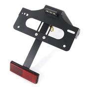 Motorcycle Centre Mount License Plate Bracket Holder Tail Tidy Motorbike Kit Frame Compatible With CBR600F 2011-2014 Moto Plate Frame(Style B)