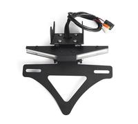 Motorcycle Centre Mount License Plate Holder Tail Tidy Motorbike Rear Direction Light Frame Compatible With CBR1000RR 2020-2025 Moto Plate Frame